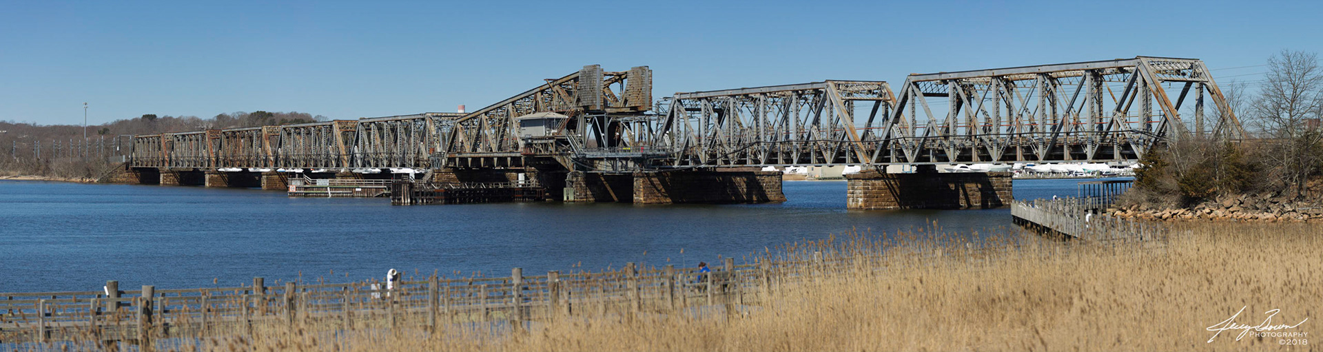 Train Bridge : Lyme, CT