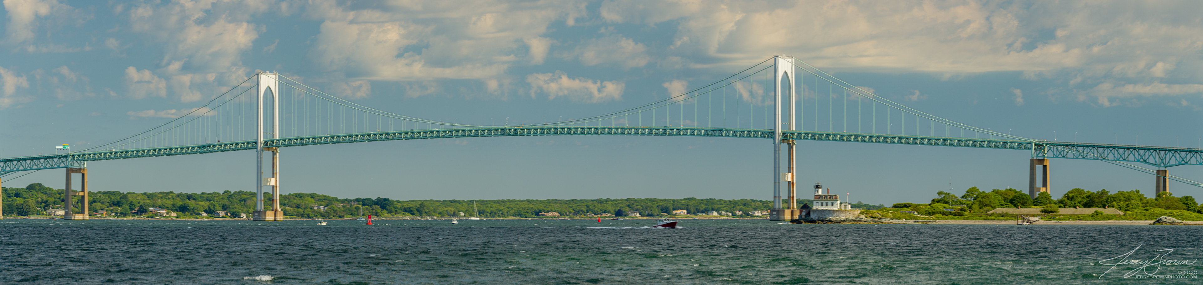 Claiborne-Pell Newport Bridge; Newport, RI