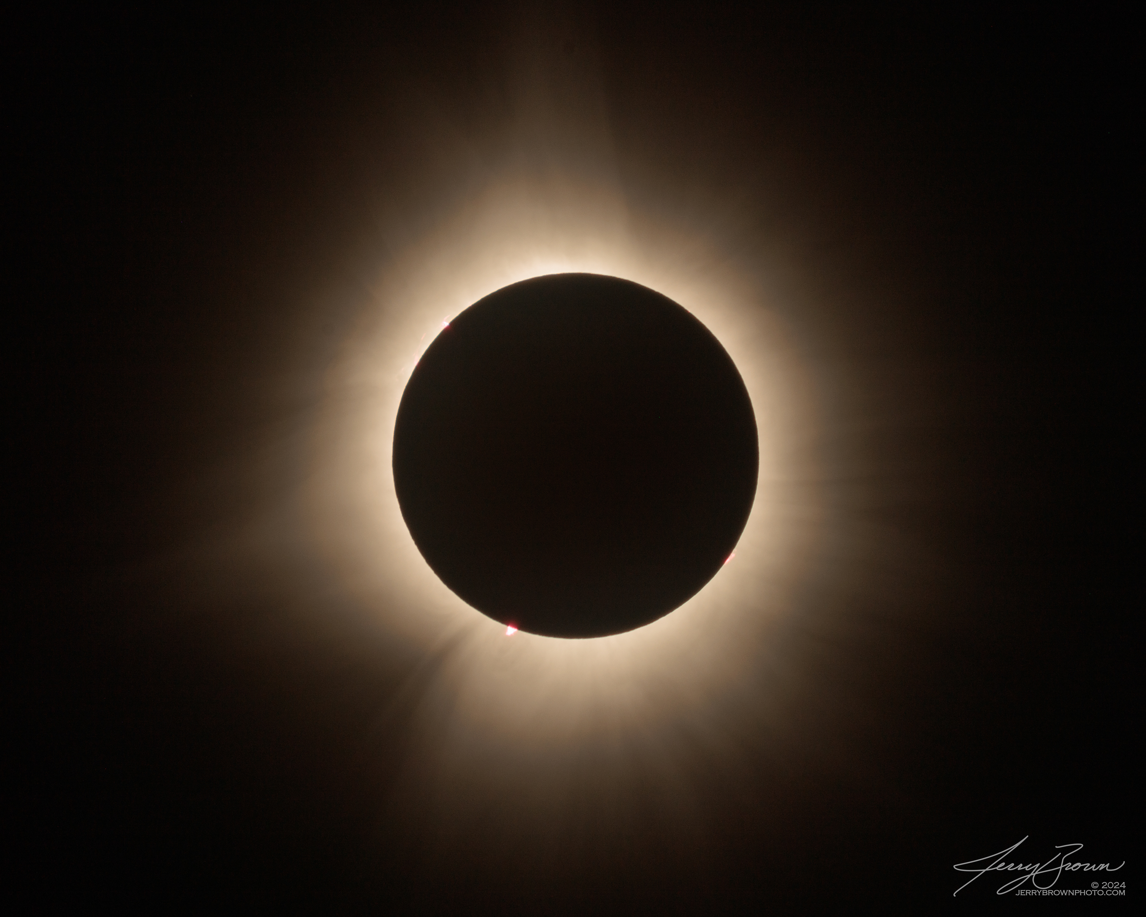 Solar Eclipse, Lake Pacid NY, 2024