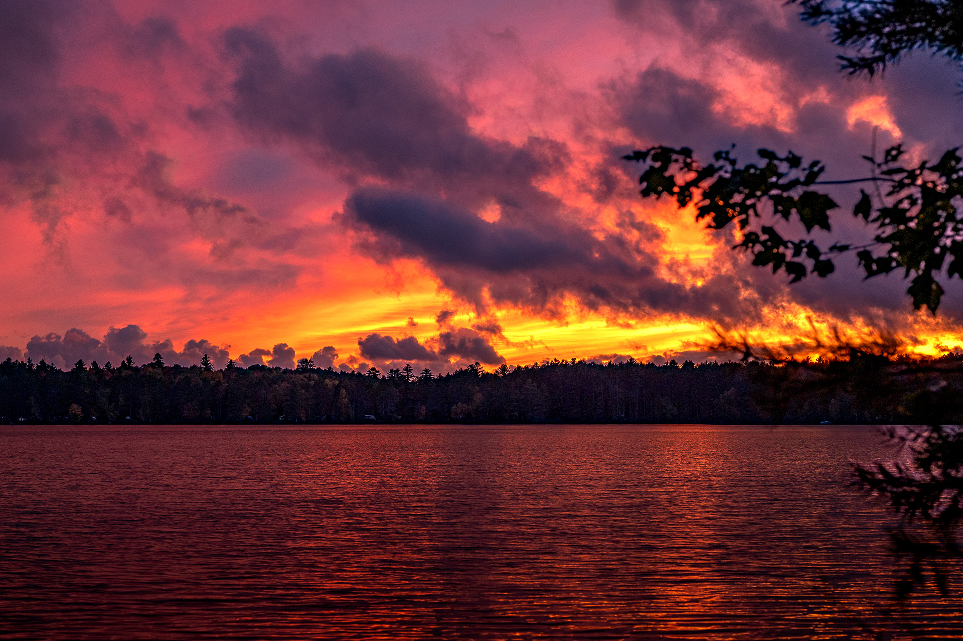 Sunset at Fish Creek Pond, Fall 2026
