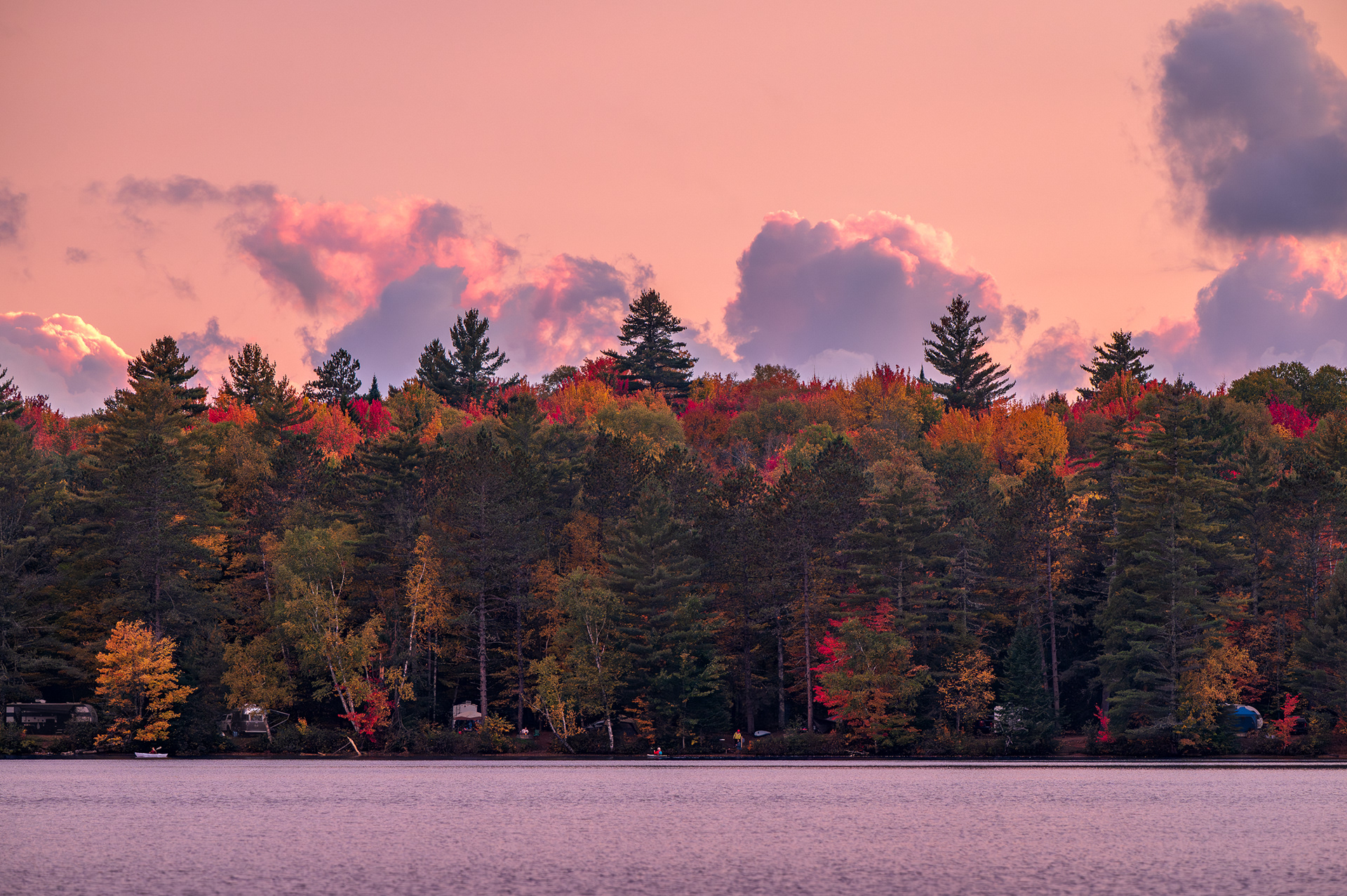 Sunset at Fish Creek Pond, Fall 2026