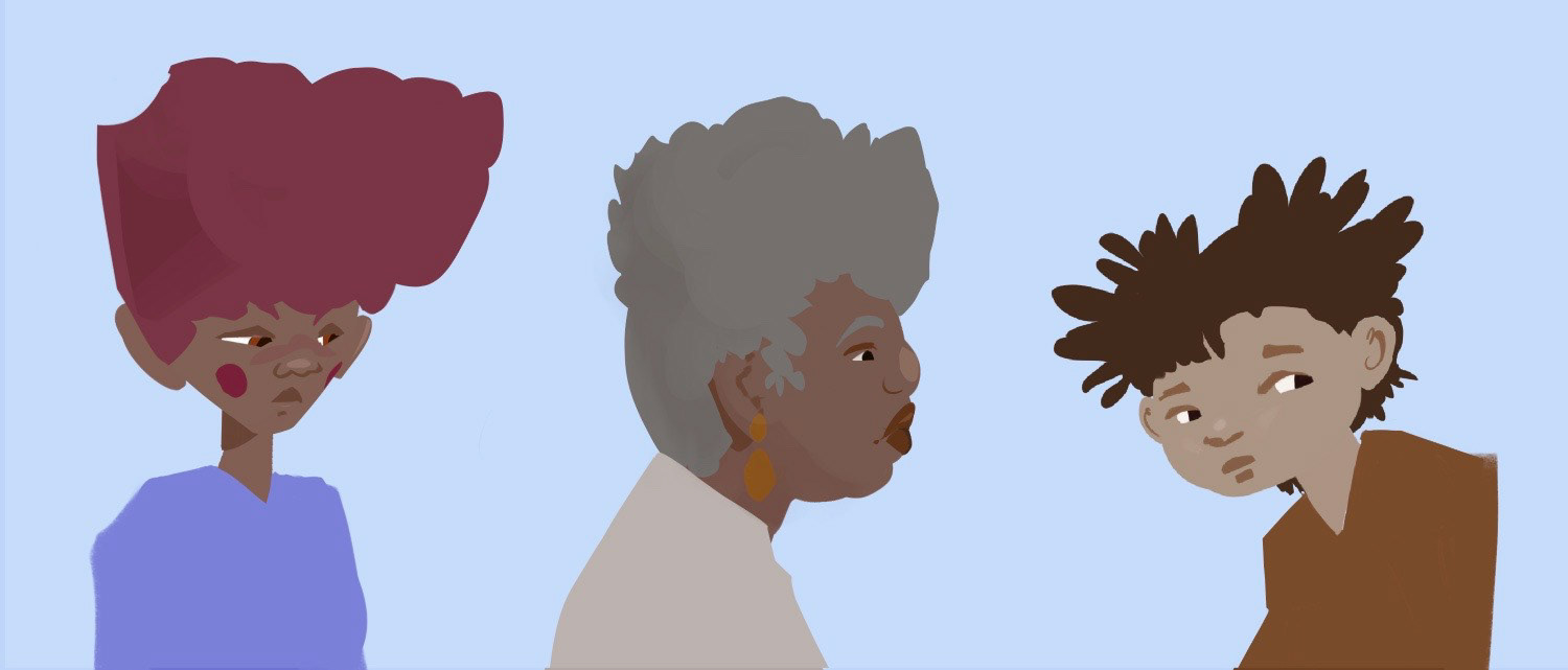 2022, Character style samples for a story in development