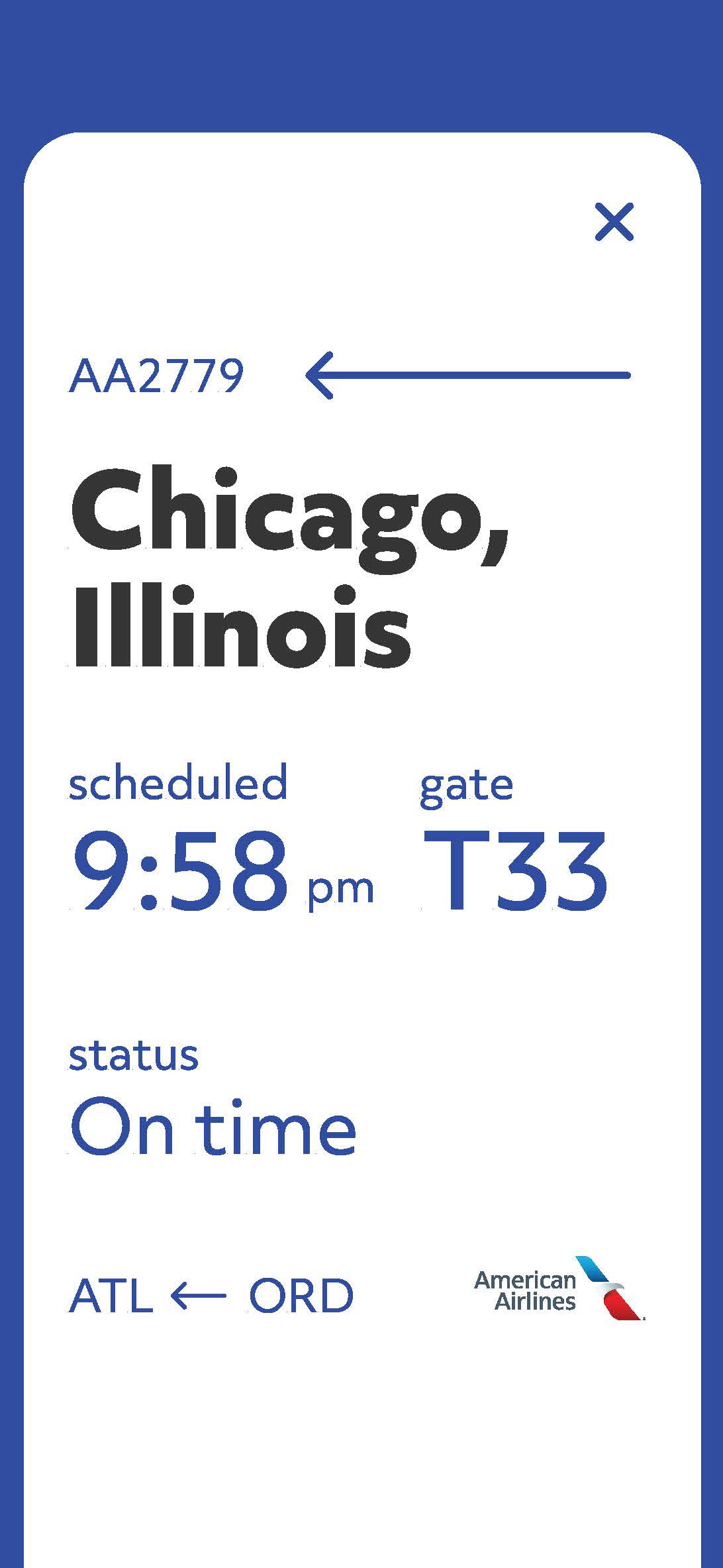 On Time Arrival