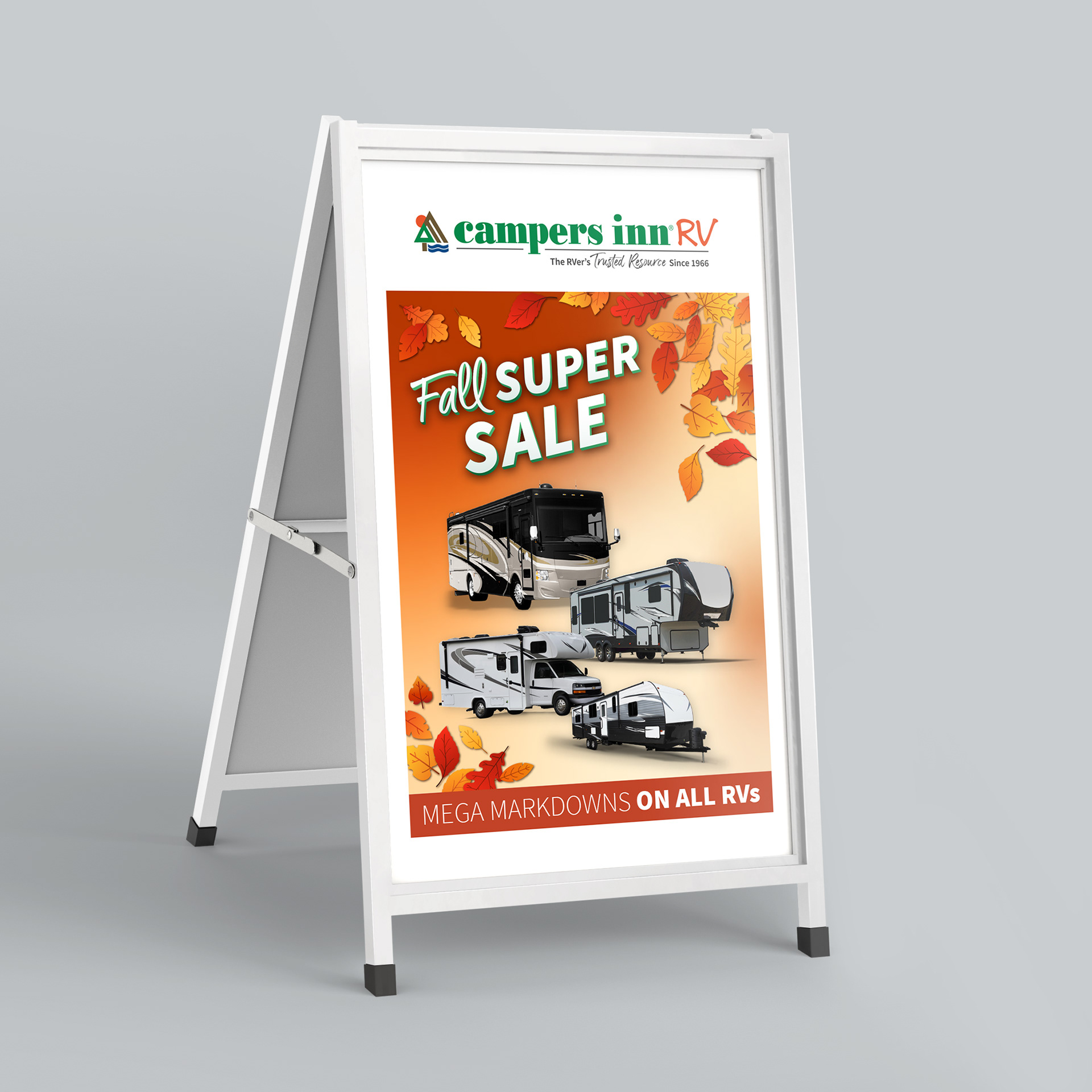 A-Frame Coroplast Sign