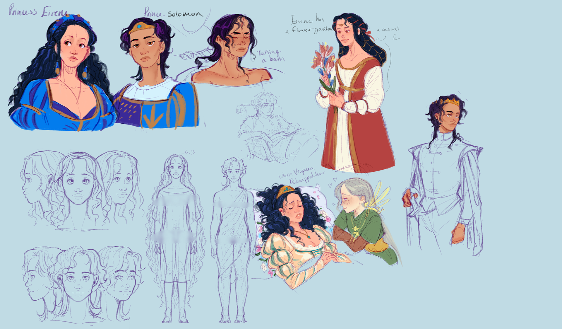 Eirene & Solomon: They twinning