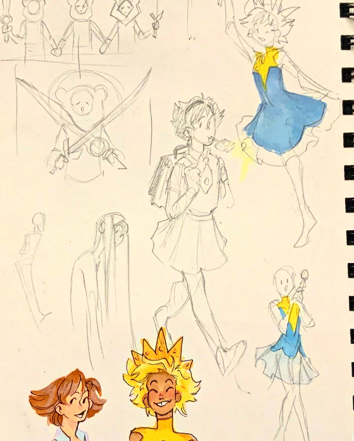 Sun Powered Magical Girl: Rough 2