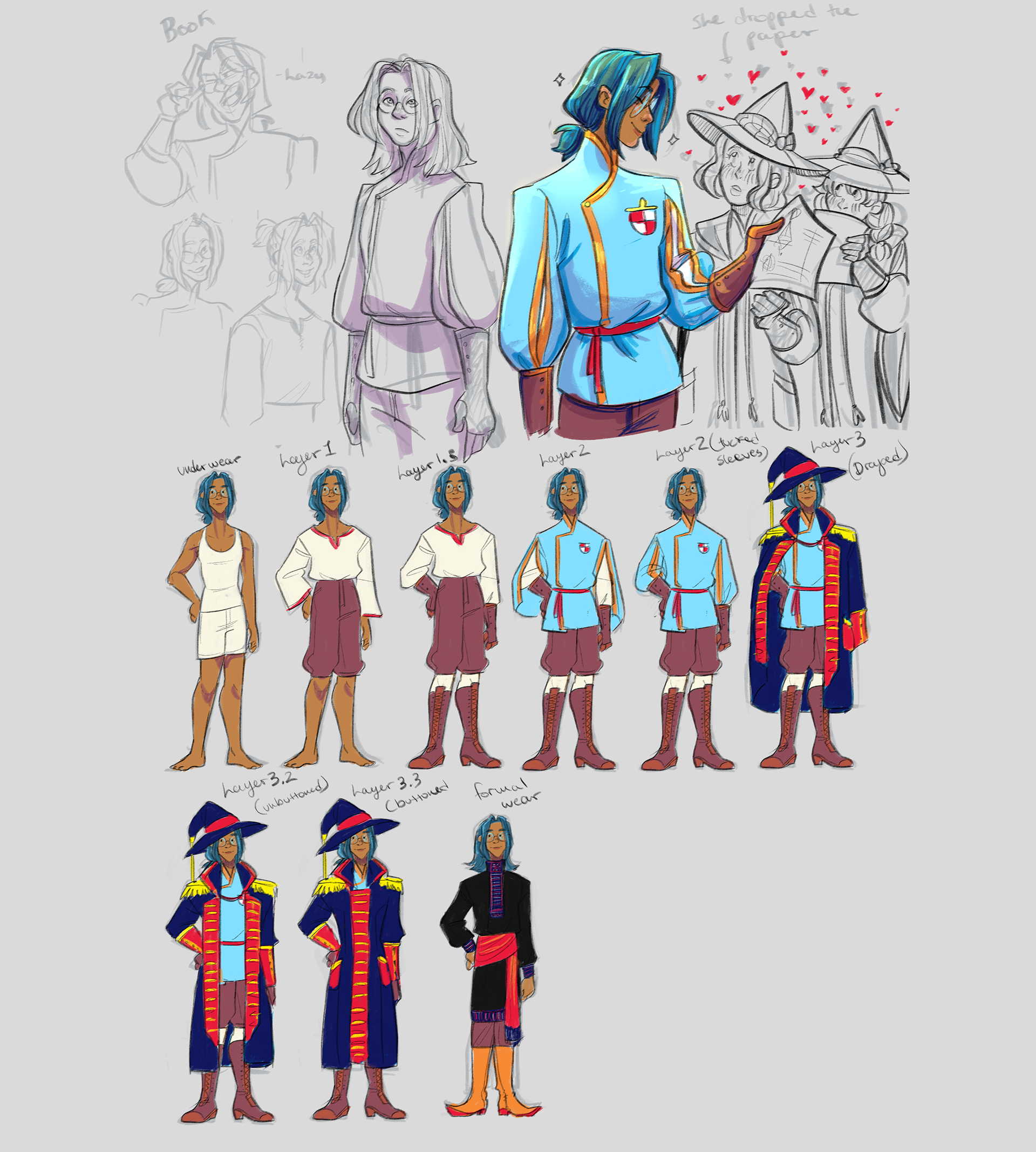 Wizard Professor: With Slavic costume theme