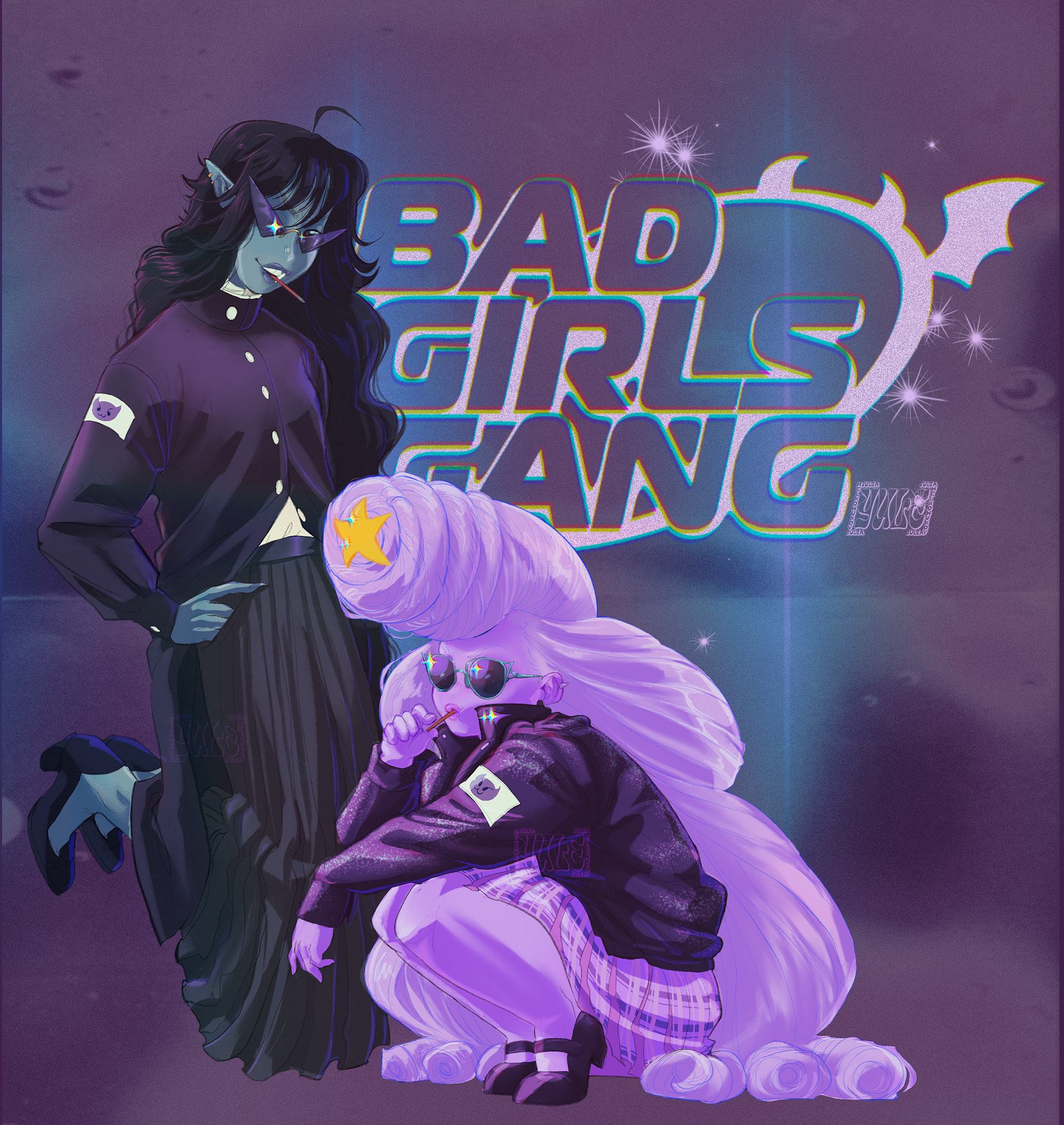 Fan art of my favorite Adventure time girls.