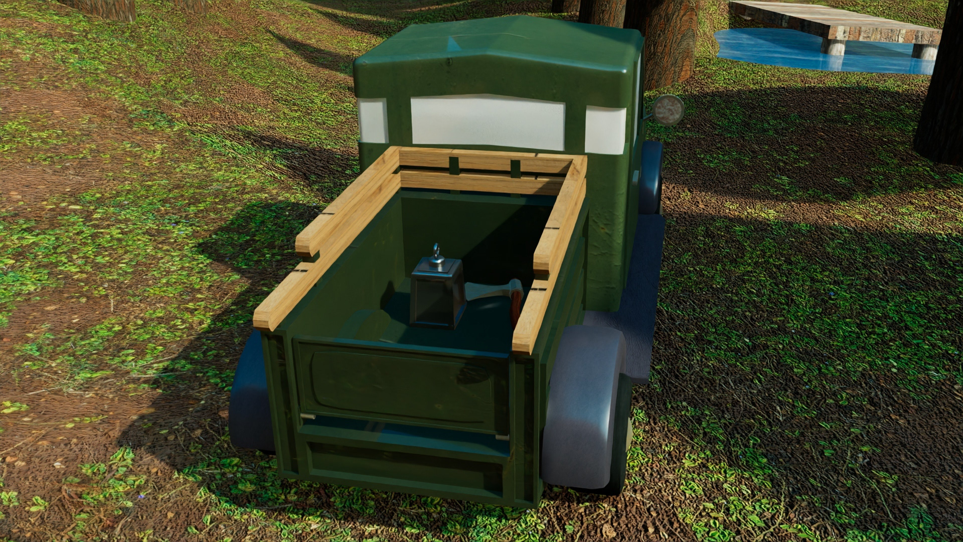 Truck Final Model RIG with Controllers  Back