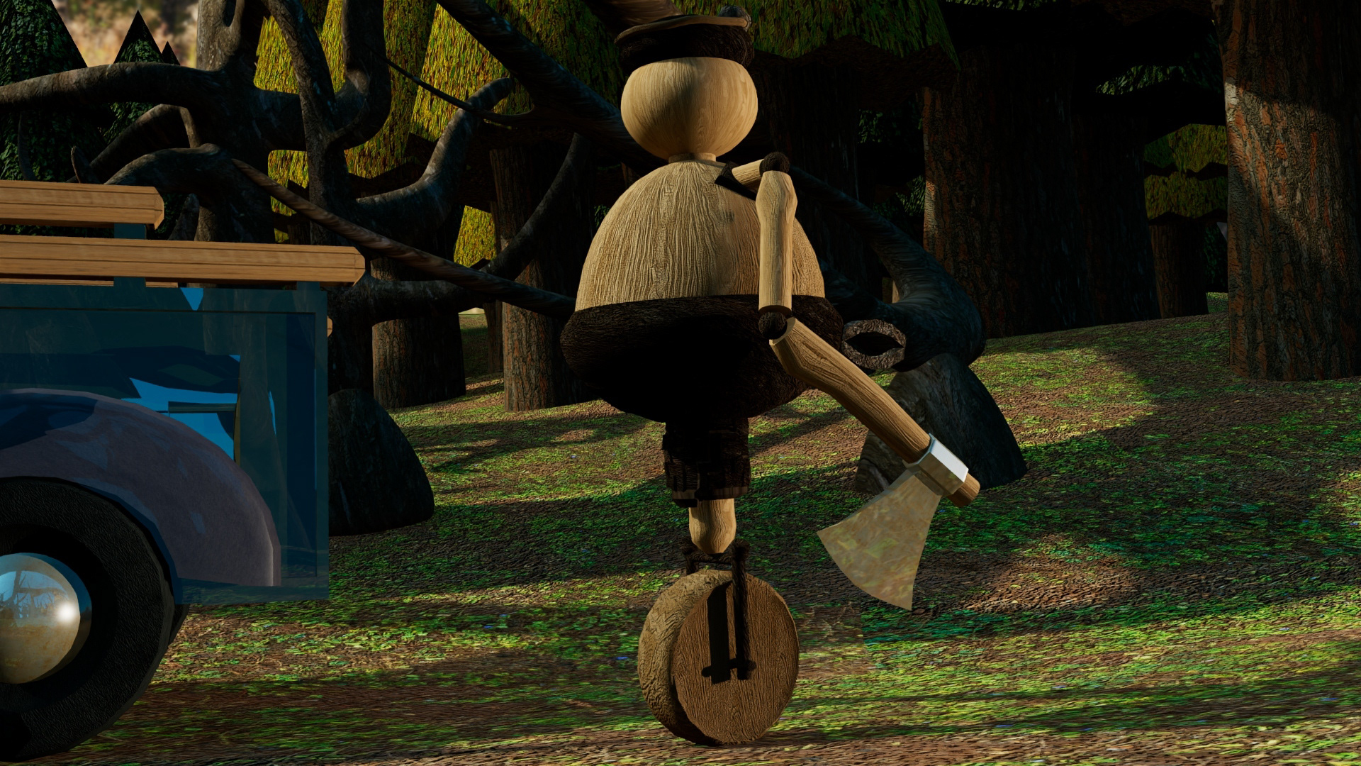 Acorn Boy Final Model 3/4 Back
