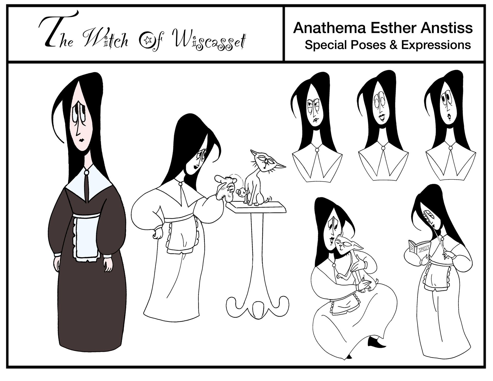 Anathema Poses and Expressions