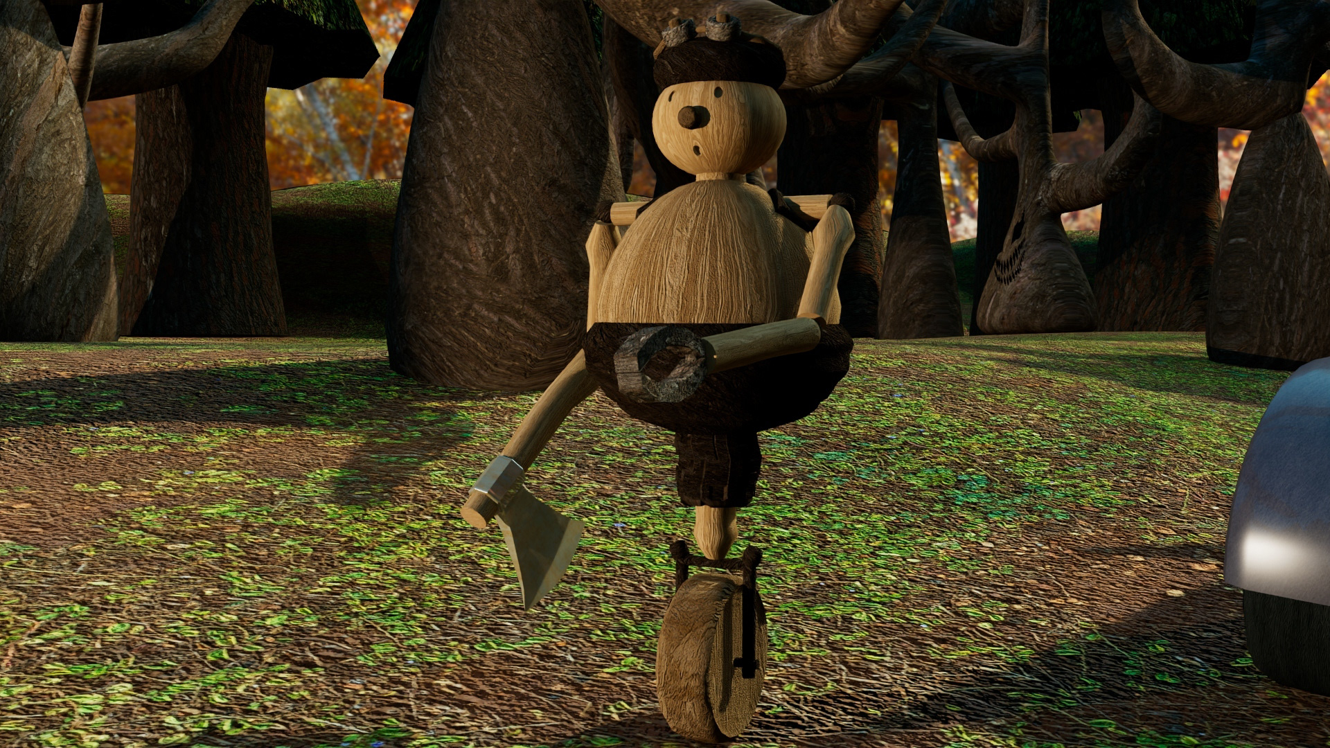 Acorn Boy Final Model 3/4 Right