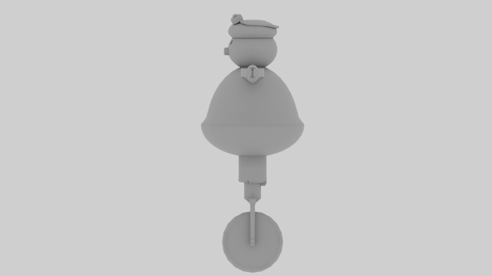 Acorn Boy Model First Pass Side