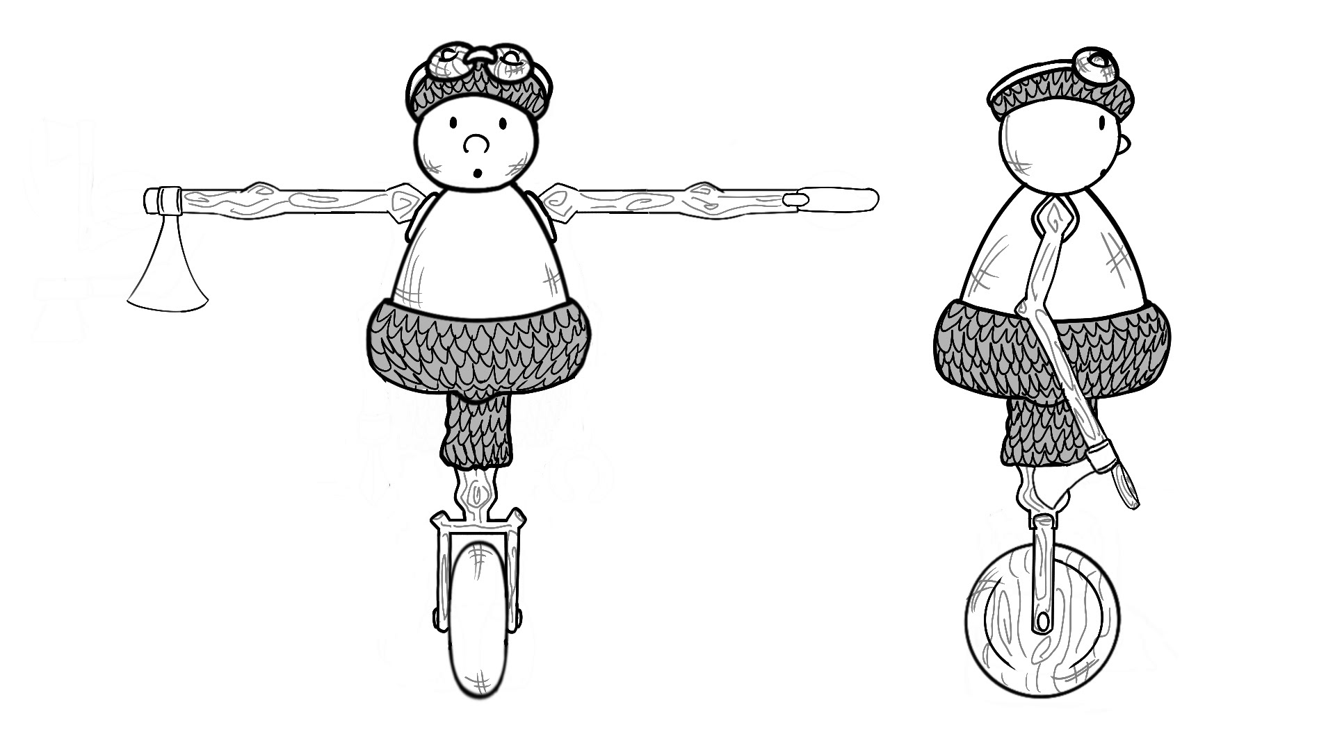 Acorn Boy Redesigned For Modeling