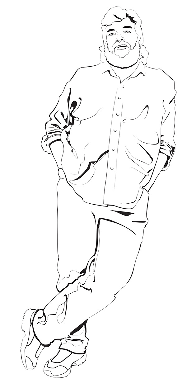 Life Size Self portrait, Illustrator