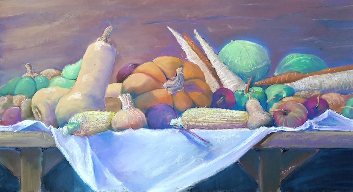 Lunch, pastel
