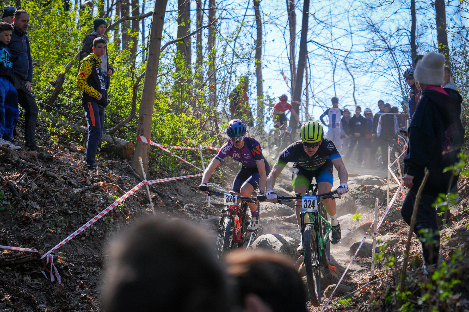 Puchar Polski MTB XCO - Rząśnik 2026 Bagno Pulwy Rząśnik singletrack