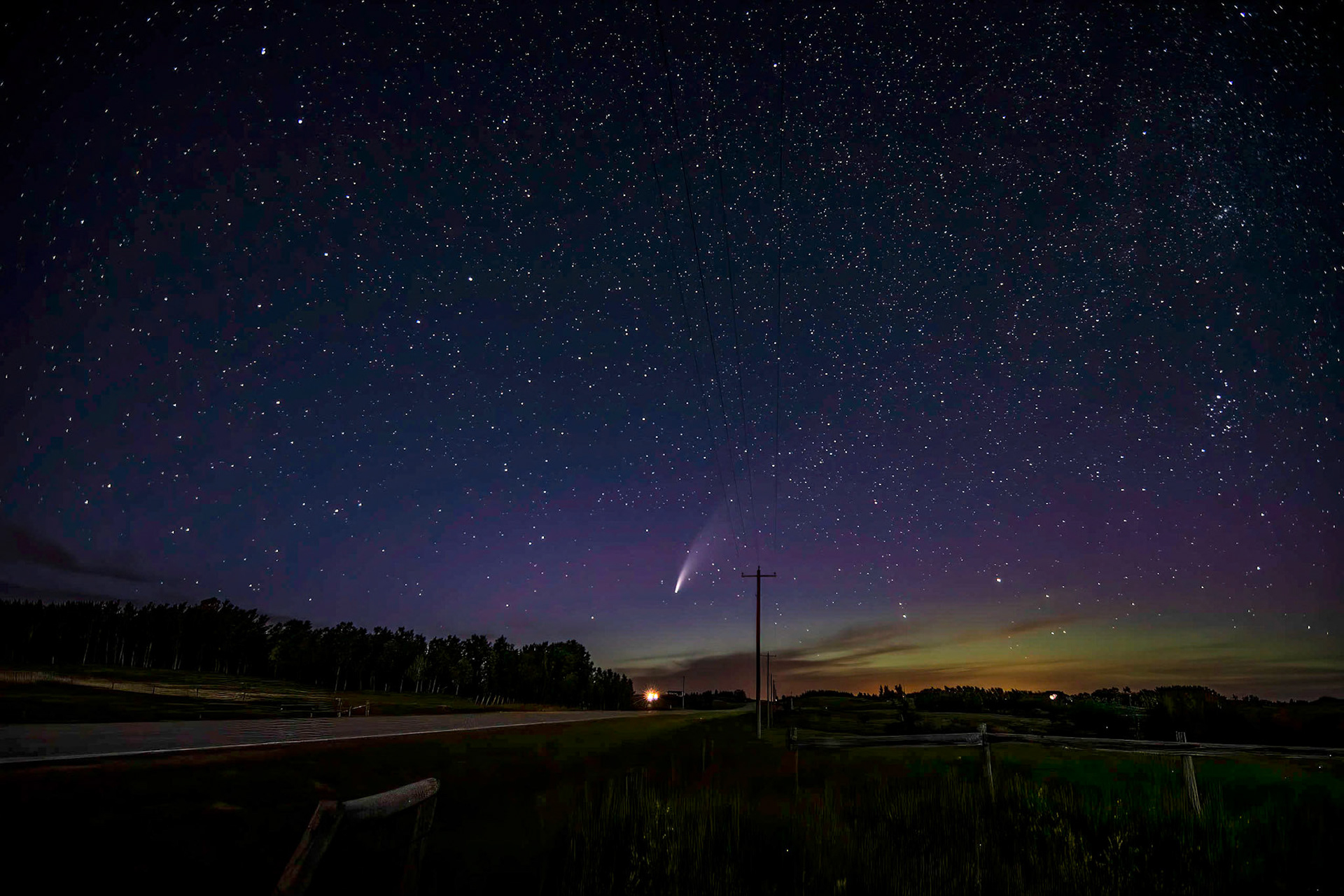 Comet Neowise NW of Calgary