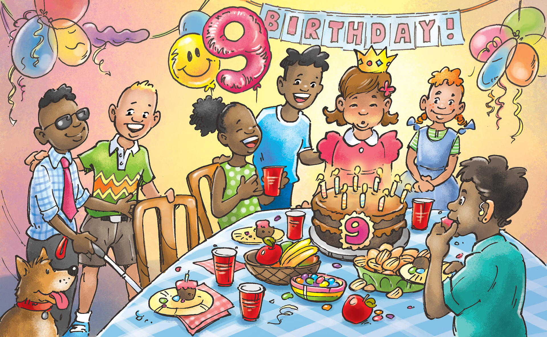 CUP - It's Birthday Party Time