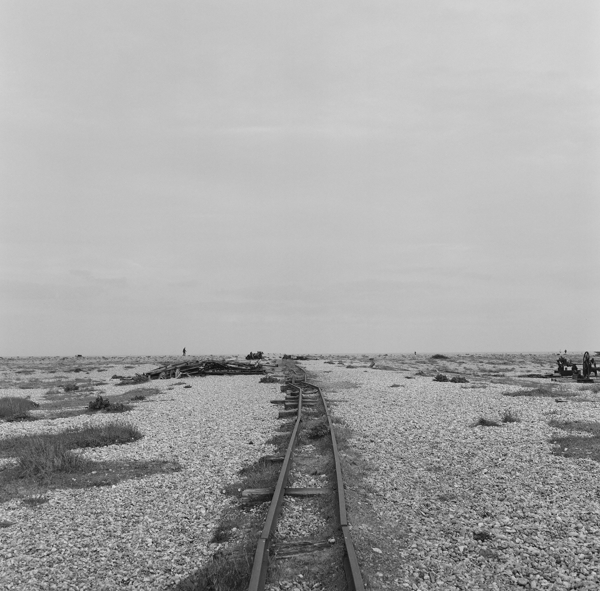 Dungeness Shingle Railtrack, 2025