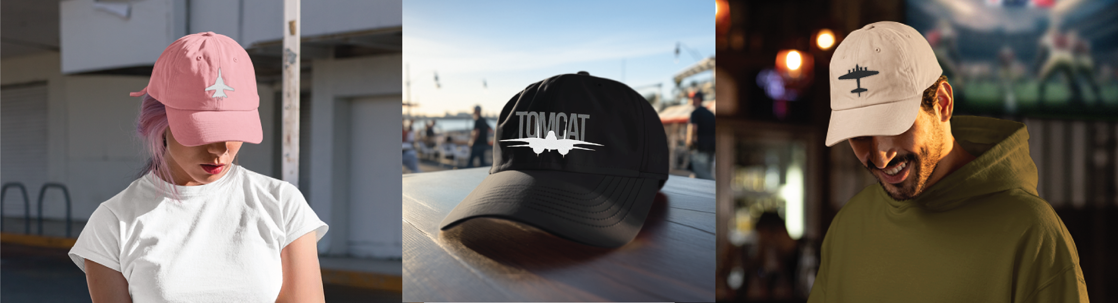 Embroidered Hats Collection Header