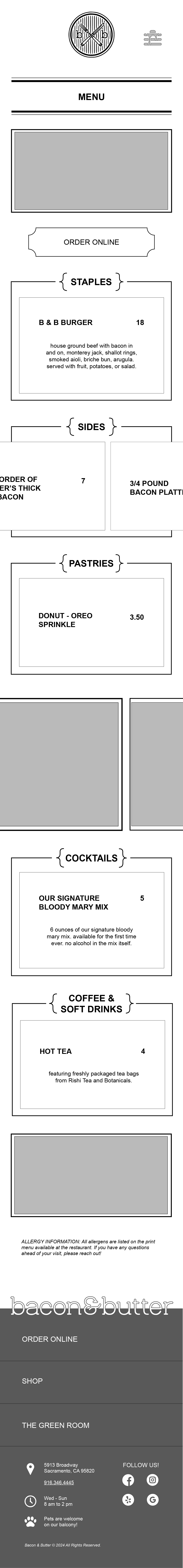Food Menu