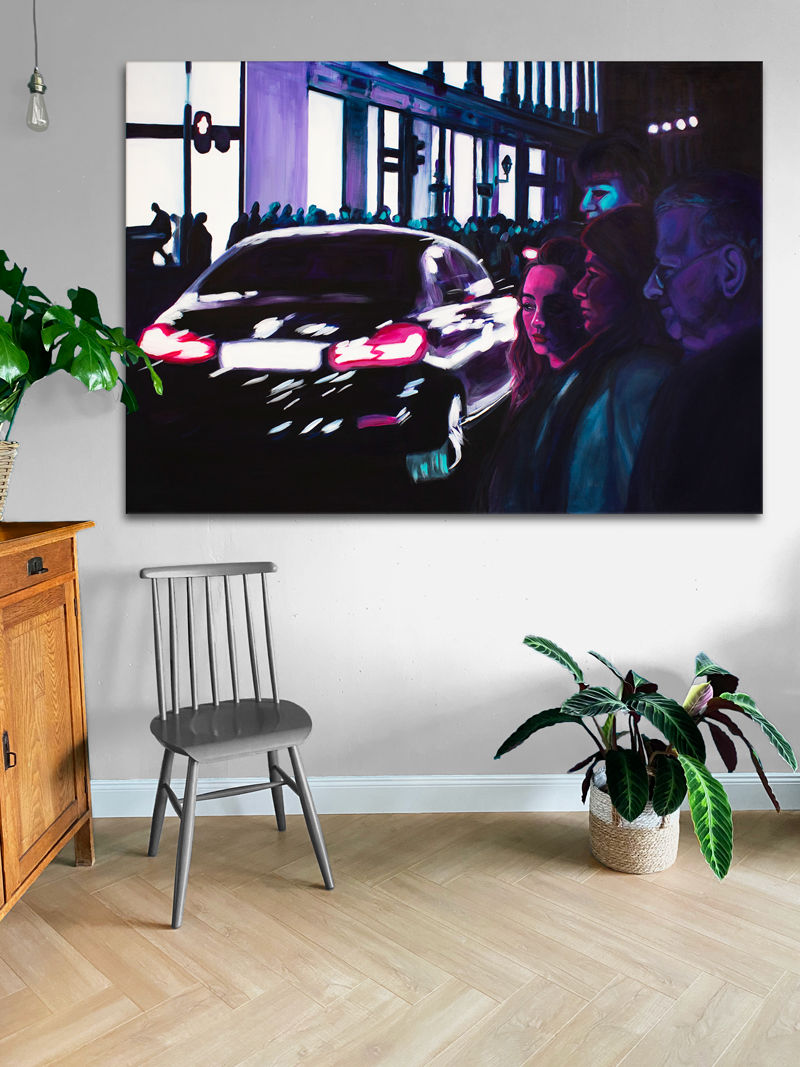 Together Alone 2018, preview on a wall