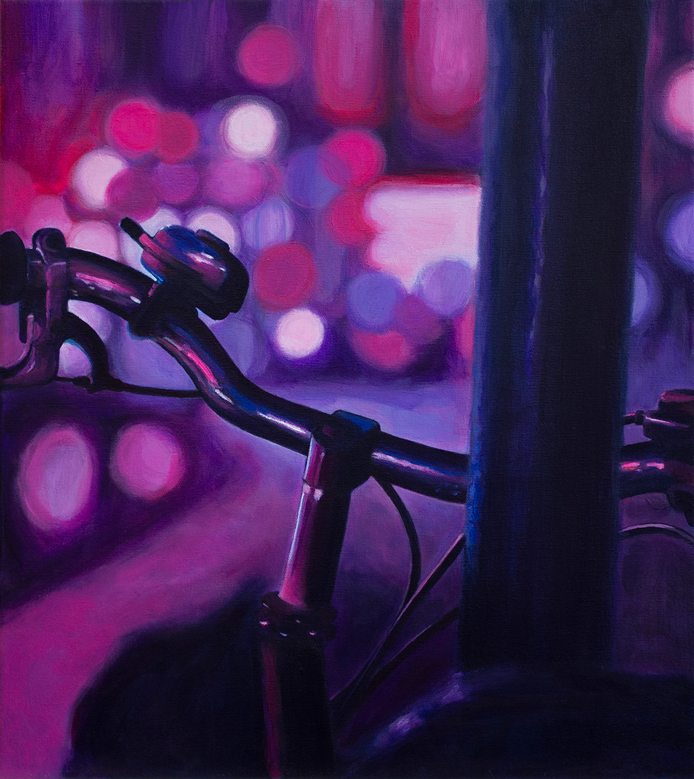 SOLD - Where Did I Leave My Keys? 2019 • Acrylics on canvas • 45 x 40 cm