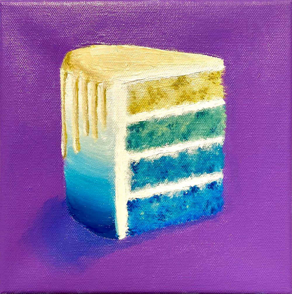 8x8 in., Acrylic on Canvas