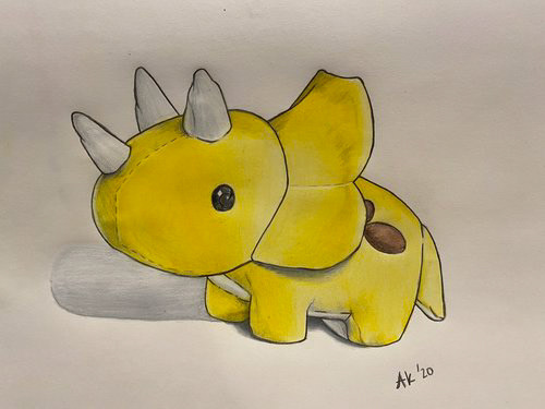 Yellow Dinosaur