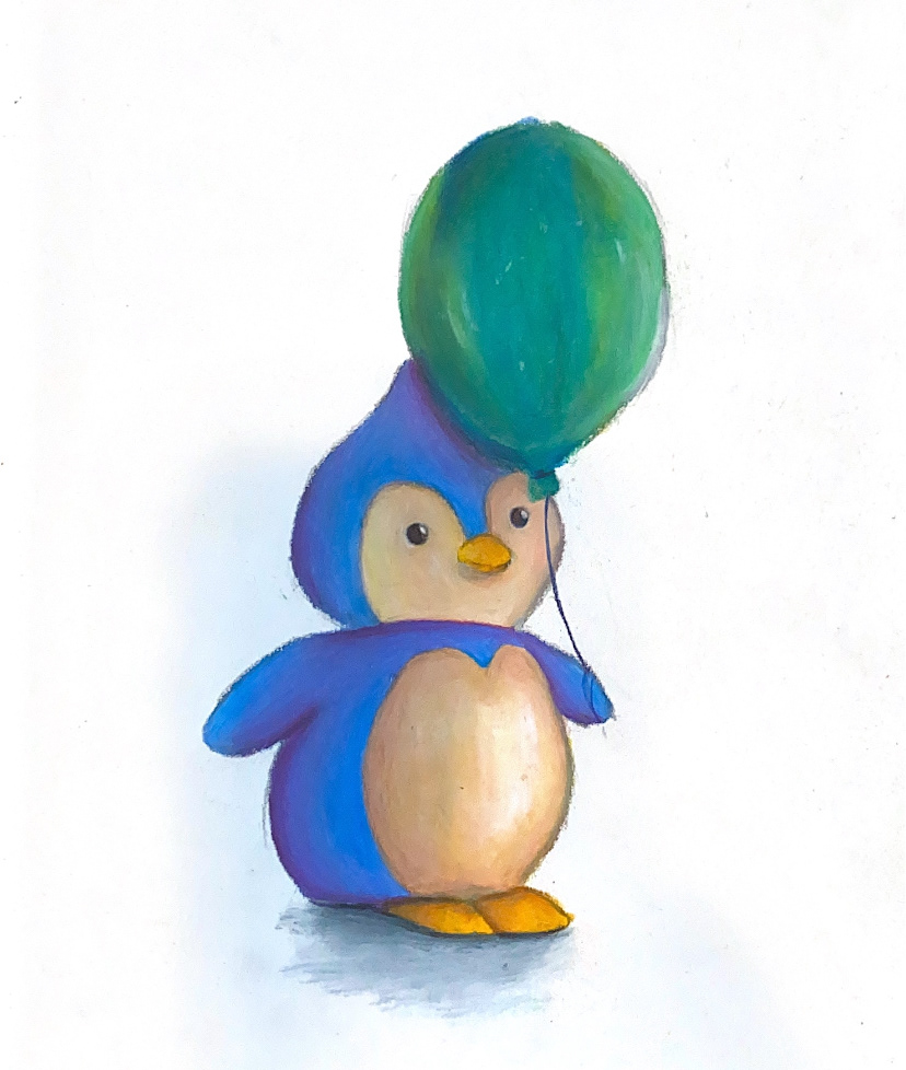 Colored Penguin
