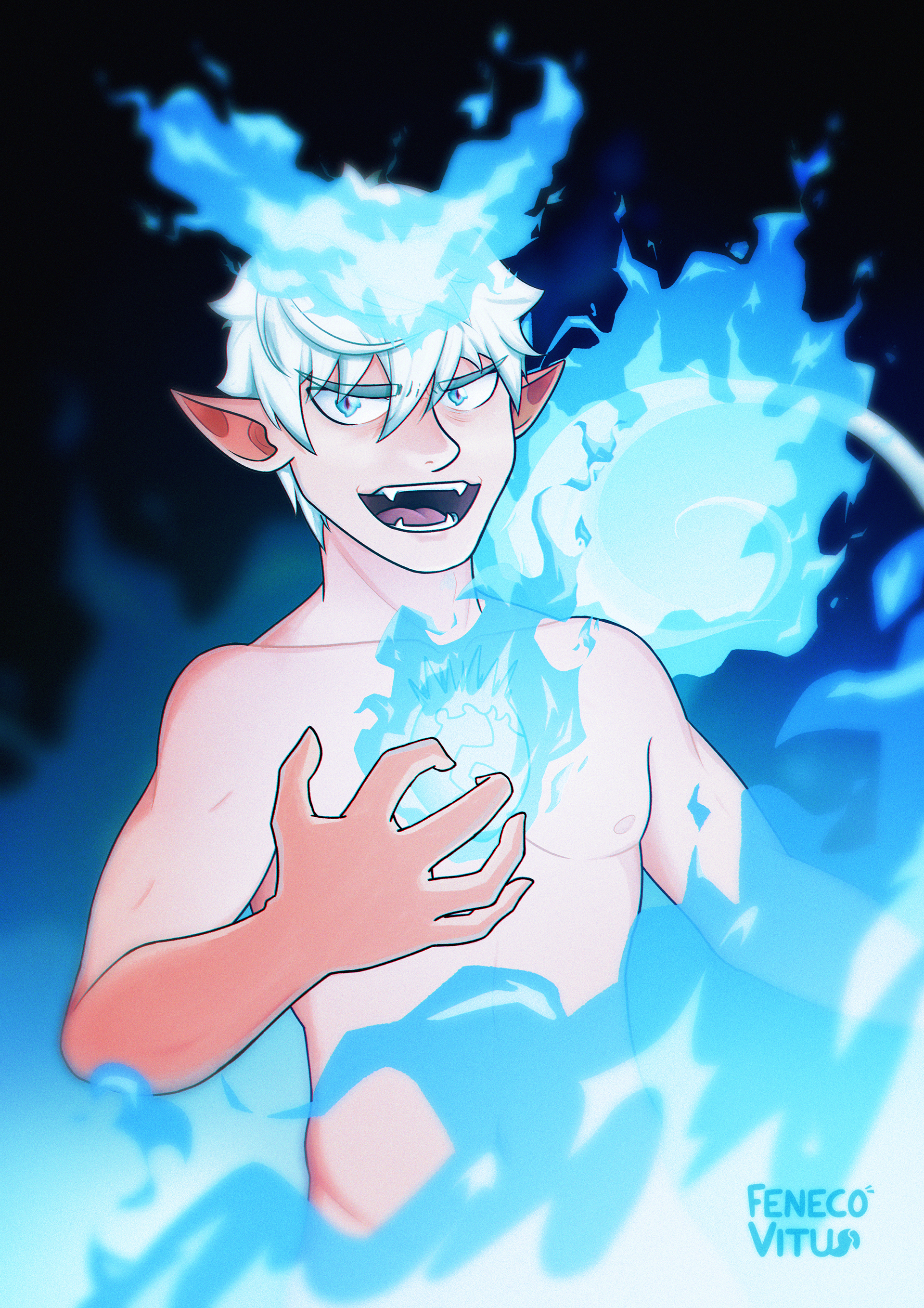 Okumura Rin - Demon Form