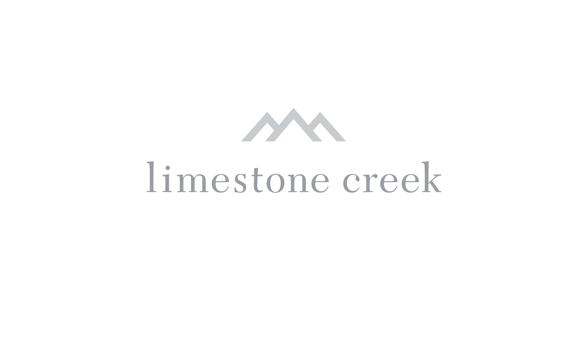 Logotype design for Limestone Creek, a winery.
