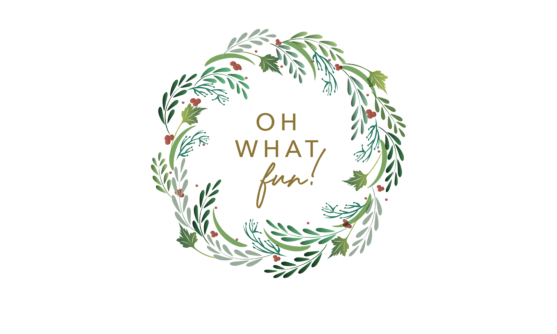 Design of Christmas party invitation.