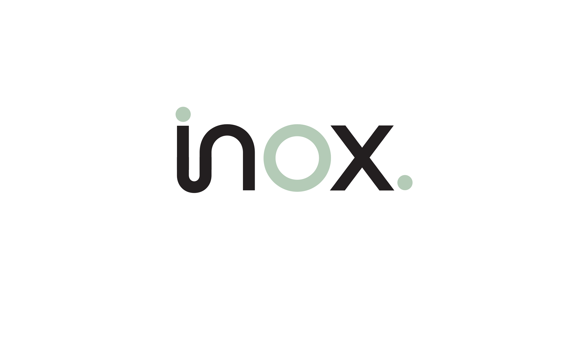 Logotype design for Inox, a modern kitchen hardware brand.