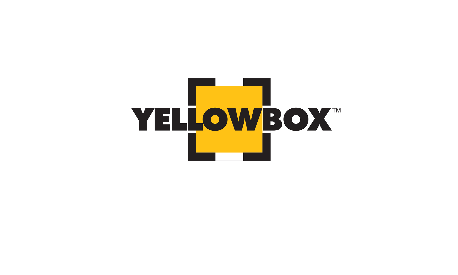 Logotype design for Yellowbox, a container storage unit company.