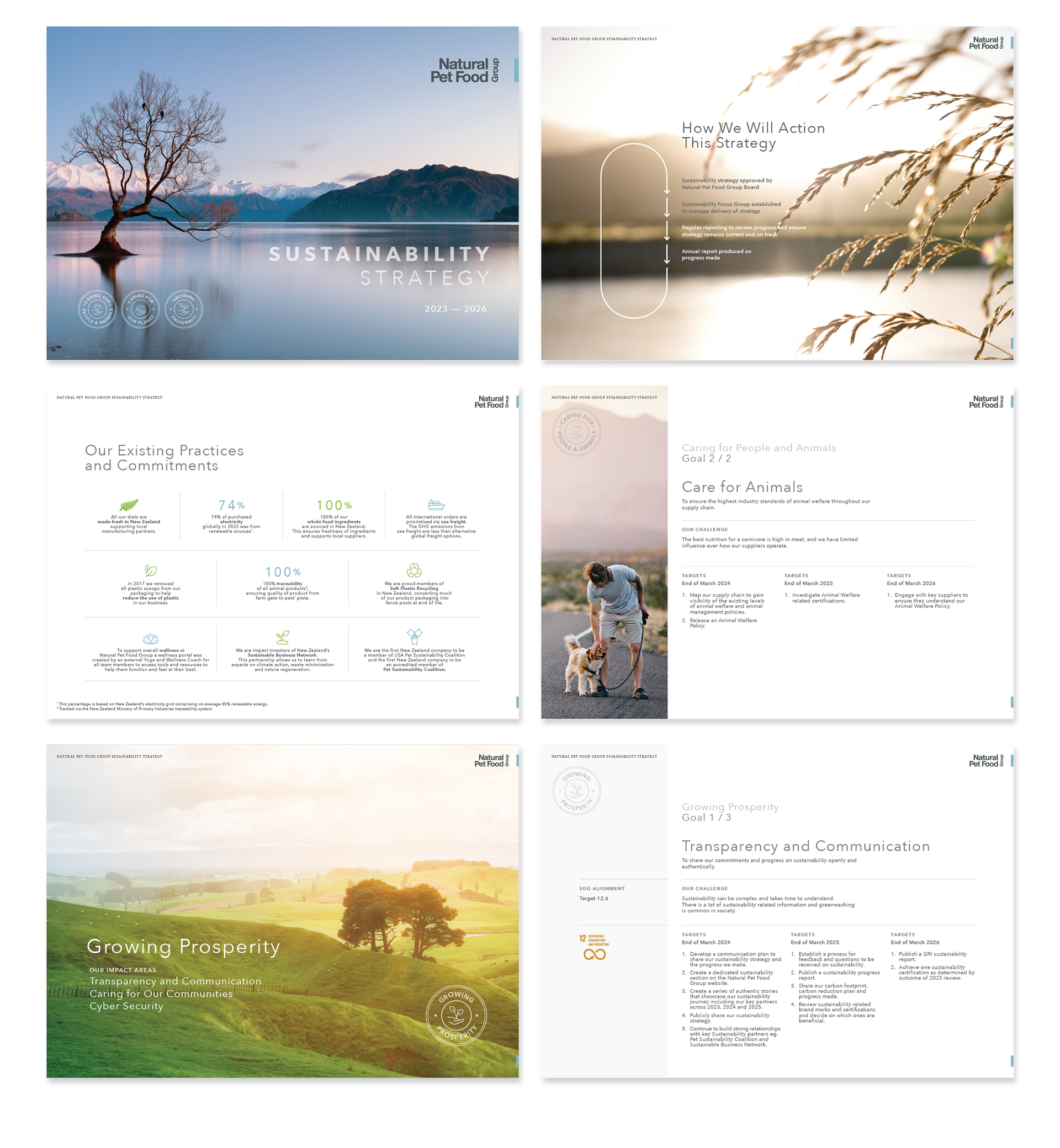 Design of Sustainability Strategy for a global pet food company.