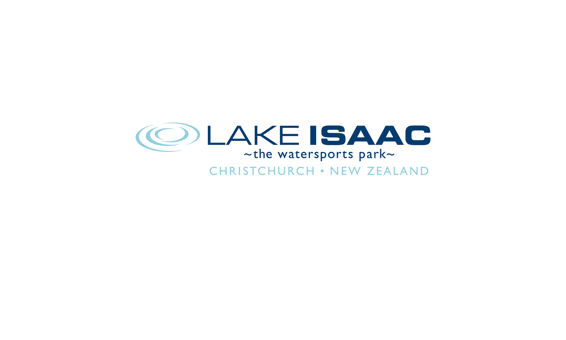 Logotype design for Lake Isaac, a watersports park.