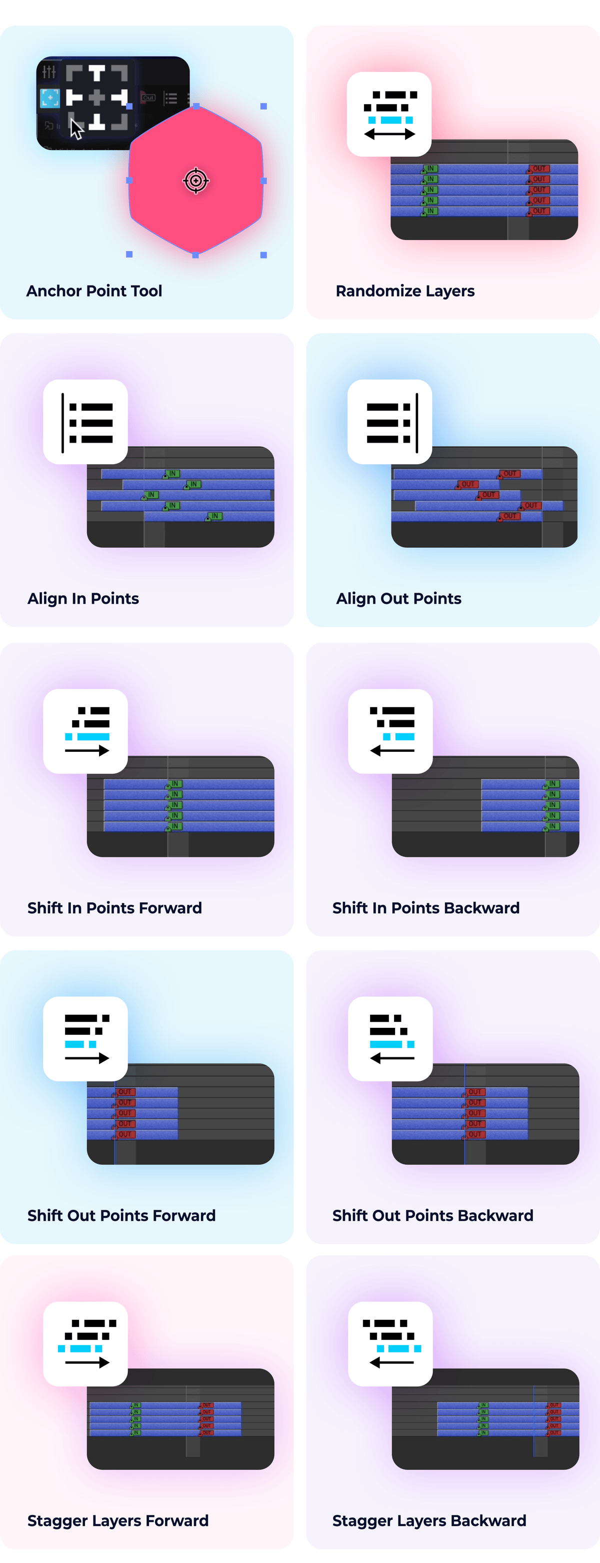 Motion Presets Toolbar for After Effects