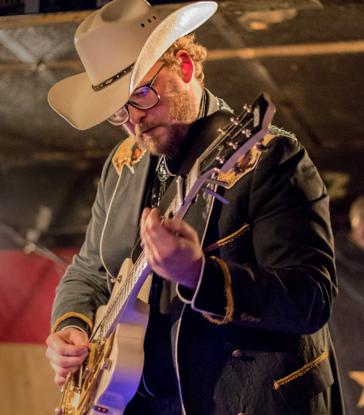 Christoper Lowe of VOLK performs at The Nick, Jan. 14, 2019.