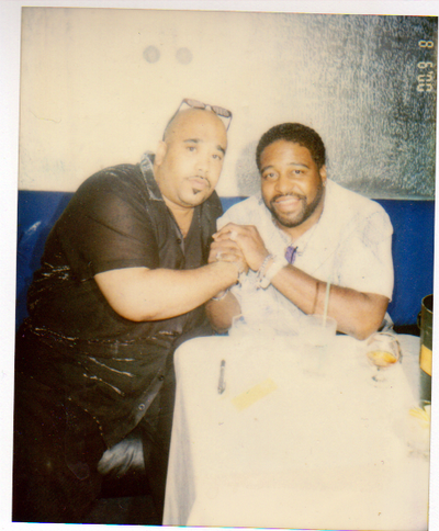 Tony and Levert (RIP) Back in the day