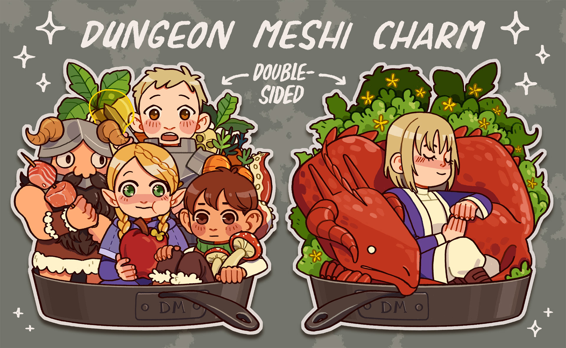 double-sided 2.5in clear acrylic keychain