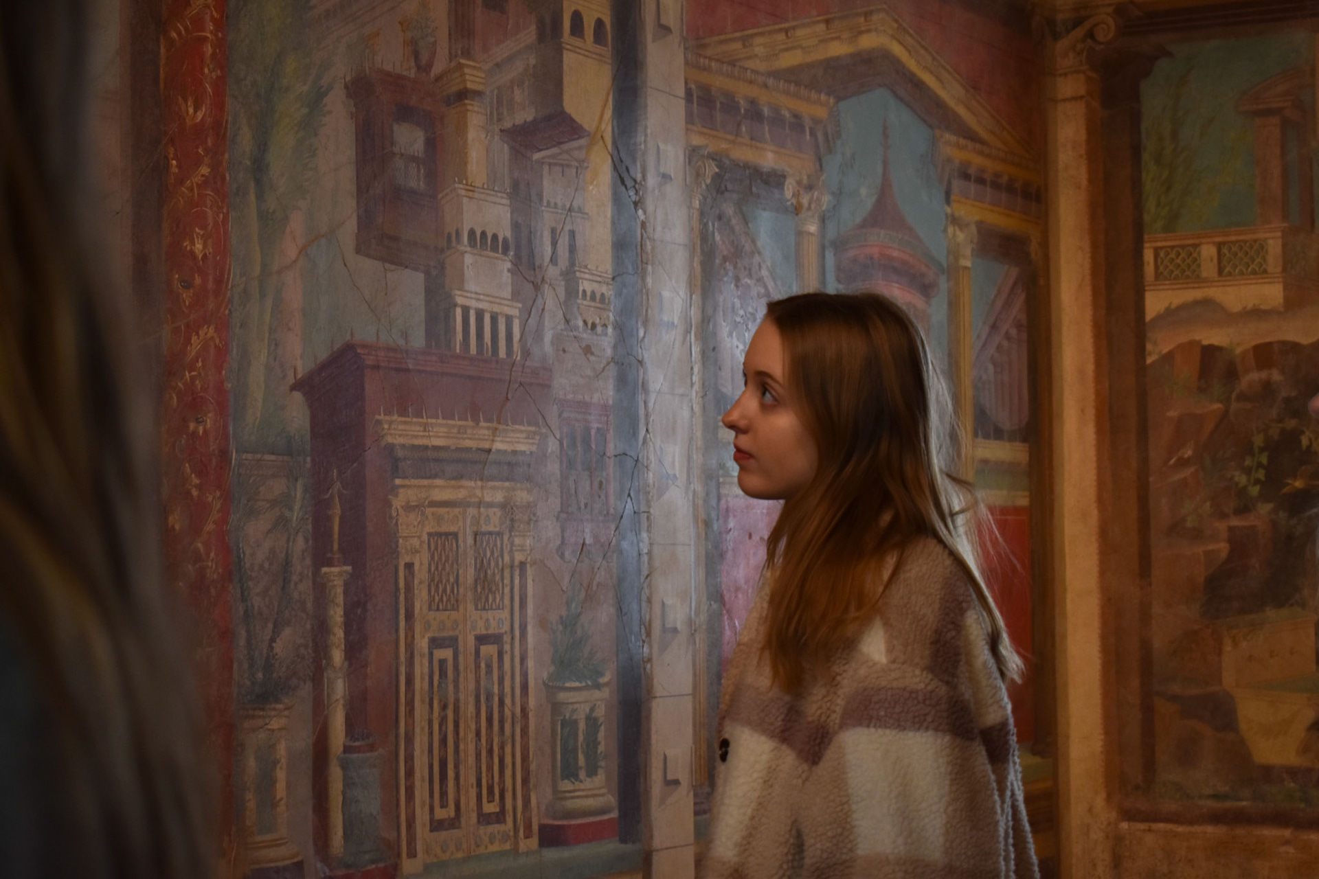 Becoming The Art: Madi Frost regards a room in the Met.