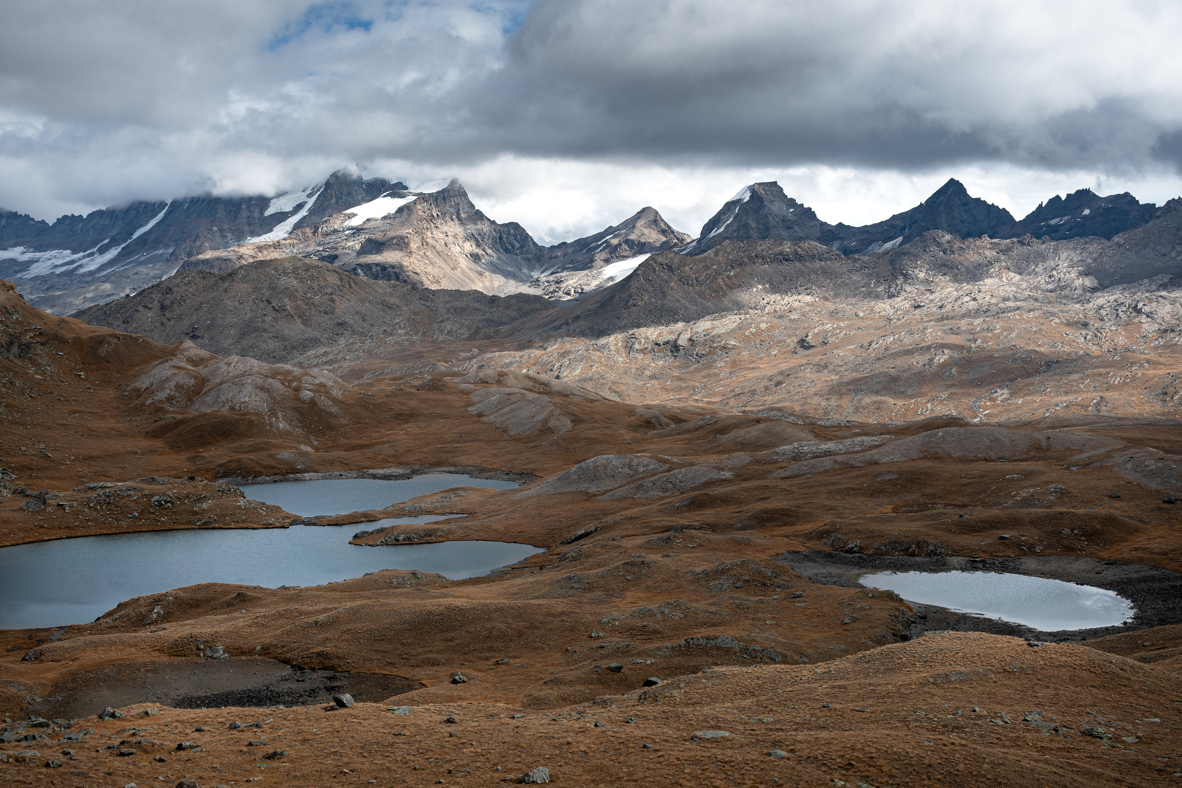 Tre Becchi Lakes in Autumn