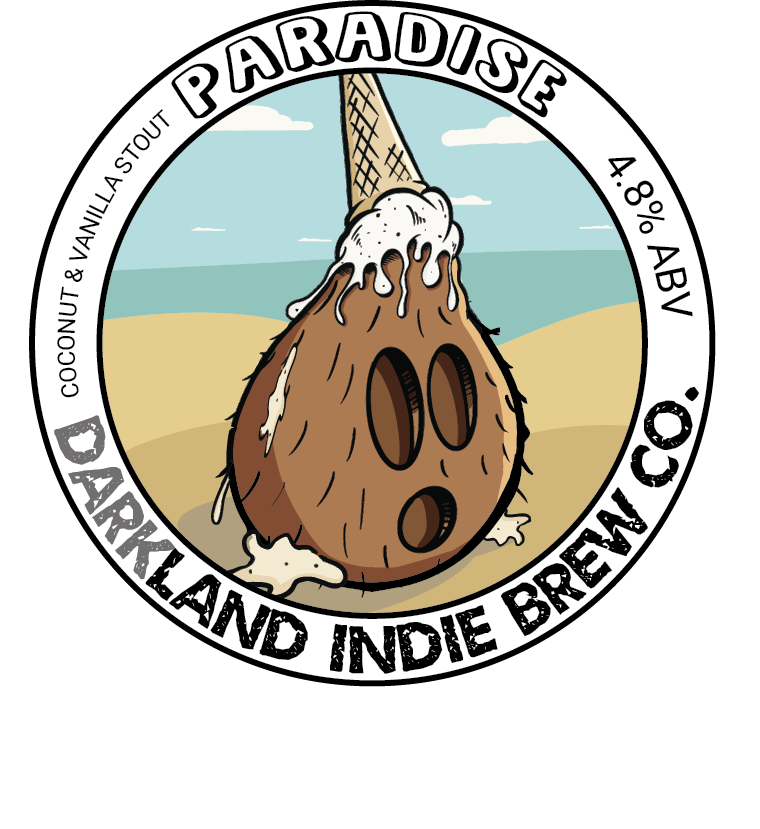 Paradise Keg Badge