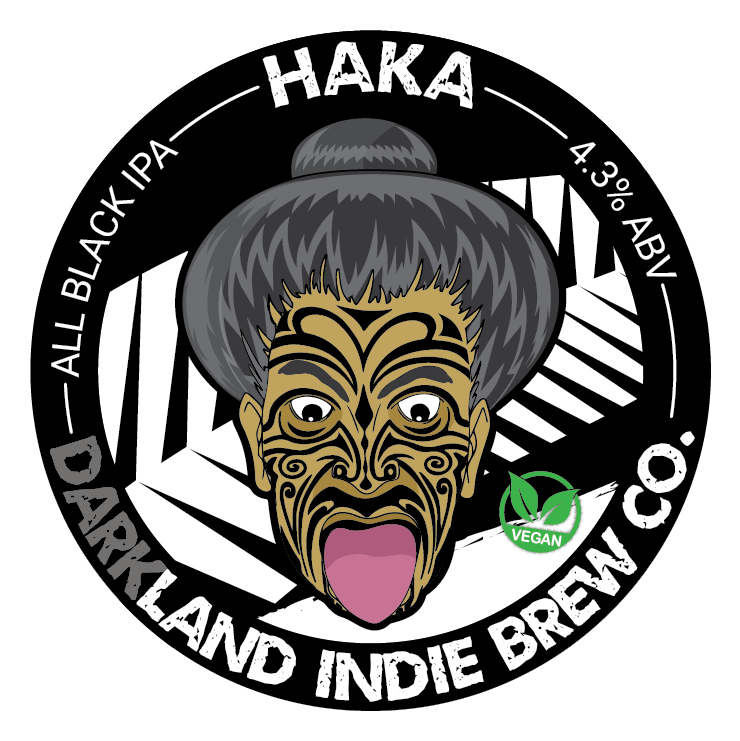 Haka Keg Badge