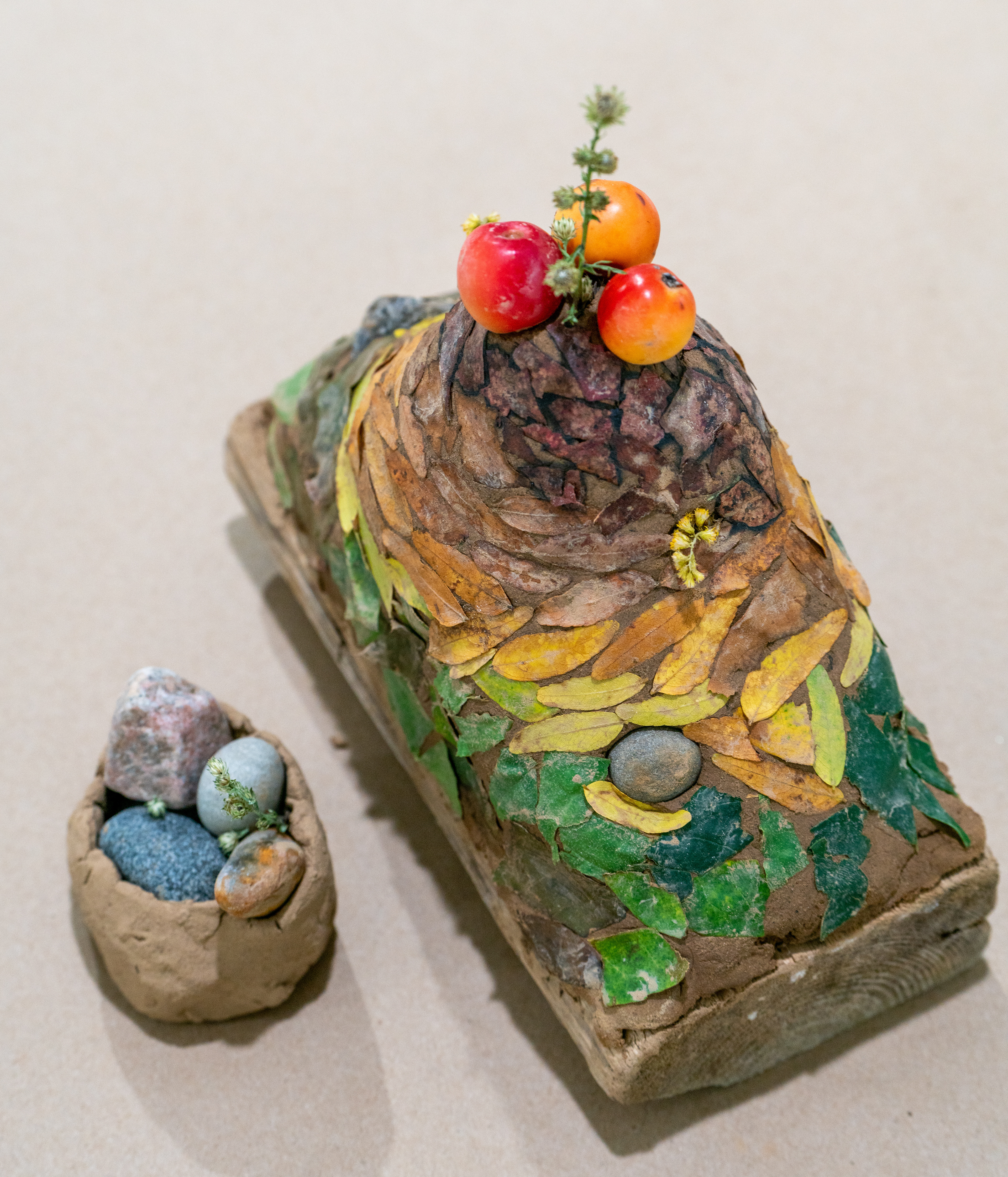 The Mount of Trust, 2023, 11" x5" x9", Mixed Media