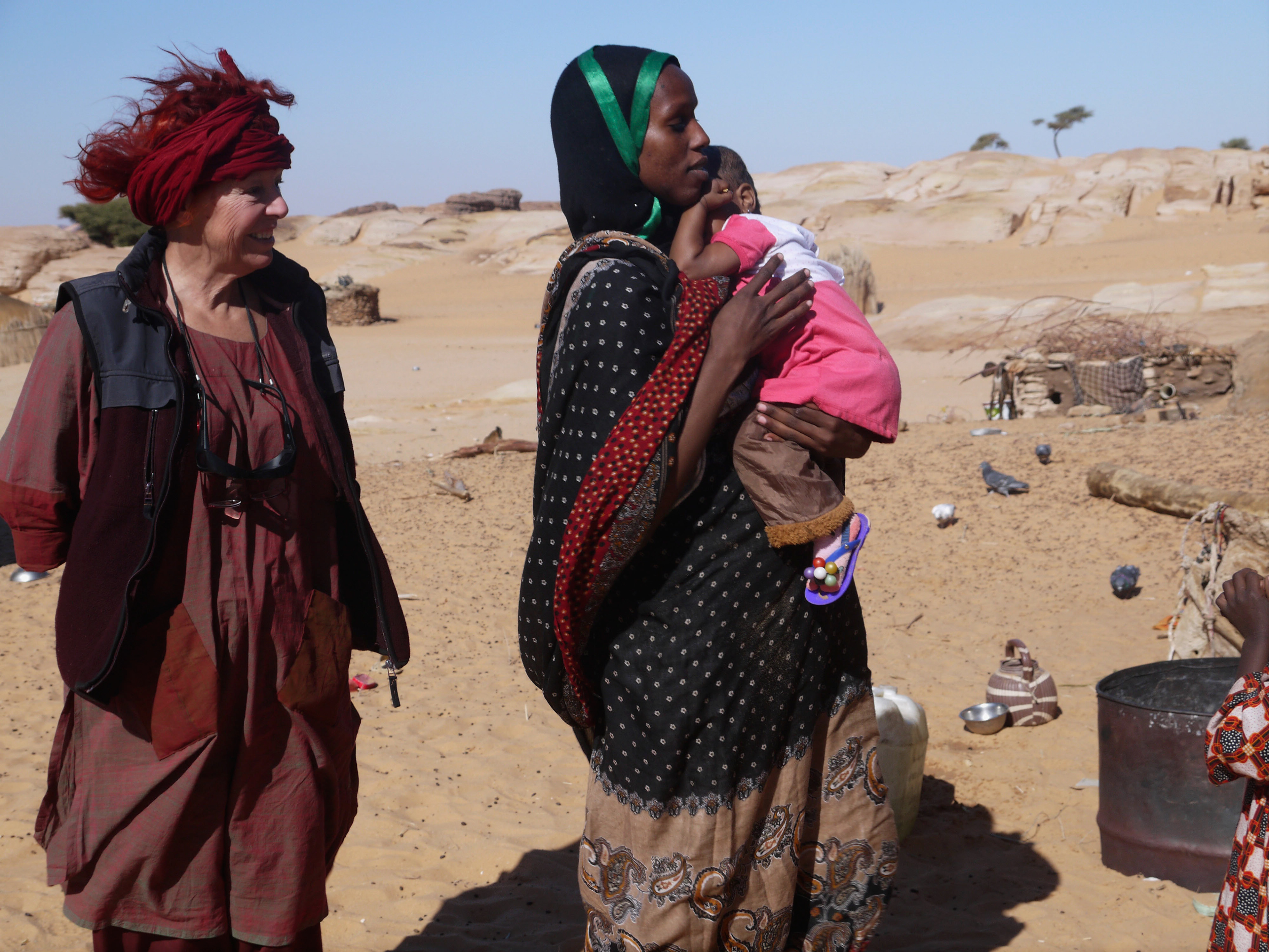 Dans le Tibesti-Tchad. 2014