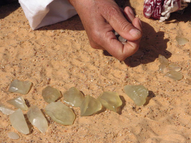 Touvés dans le Désert Libyque. Egypte. 2004 