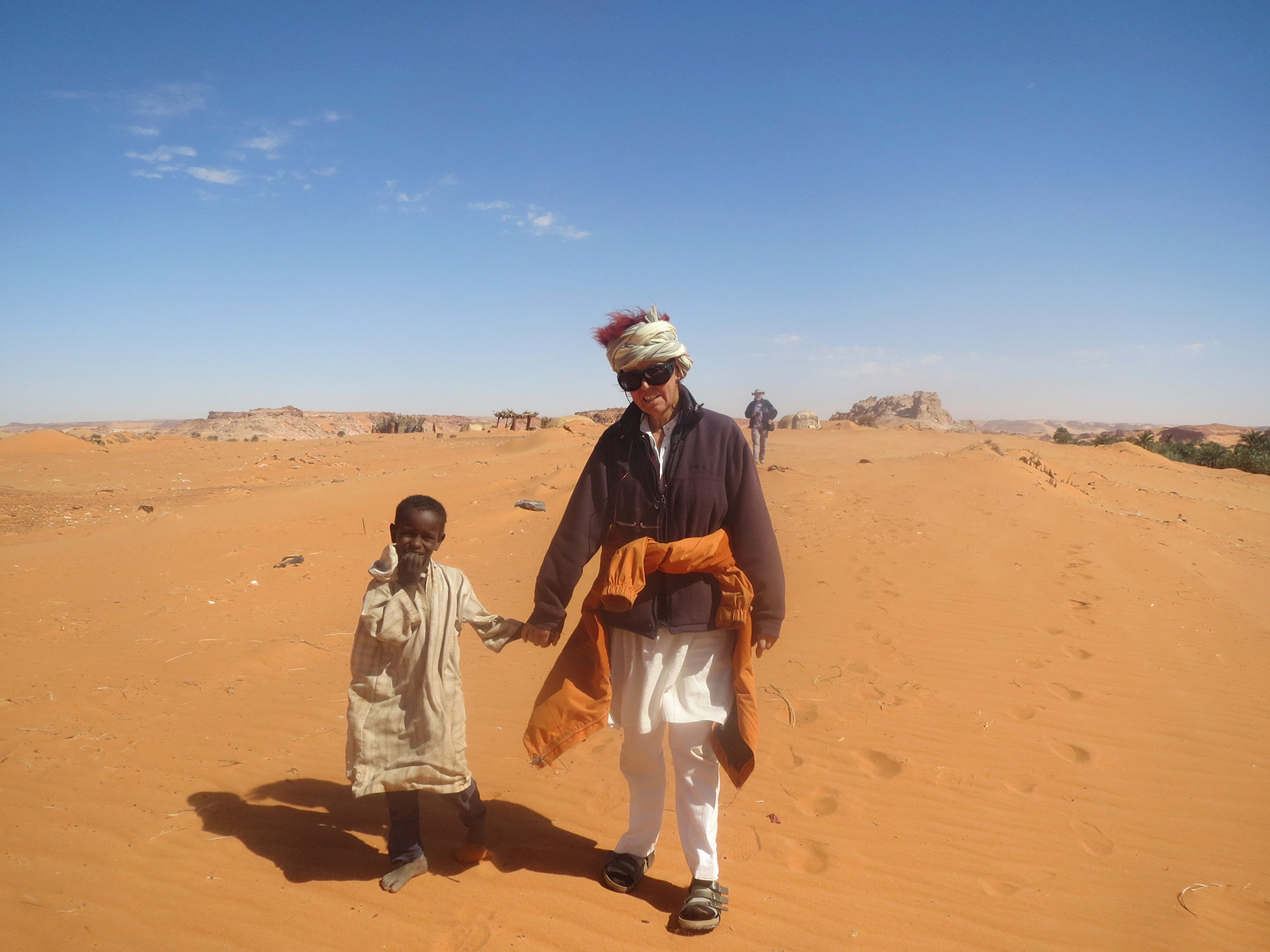 Dans le Tibesti. Tchad. 2014